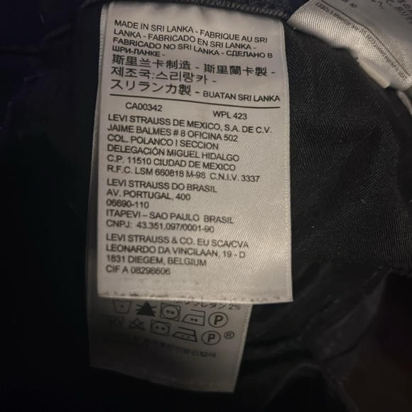 Levi’s - 711 skinny ripped jeans women size 26 - Picture 5 of 6